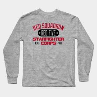 Red Squadron Long Sleeve T-Shirt